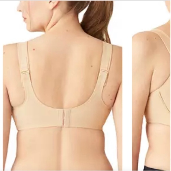 COPY - WACOAL SPORTS UNDERWIRE 855170 BRA 36G NATURAL NUDE NEW - Picture 2 of 5